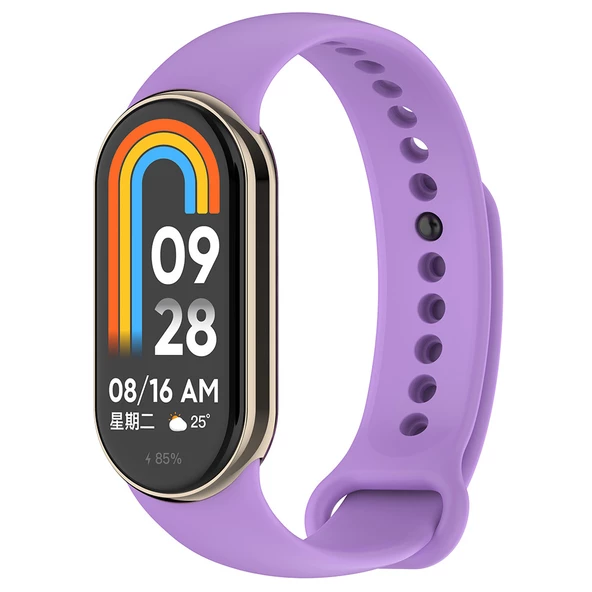 Xiaomi Mi Band 8 Serisi Klasik Kordon Silikon Strap Kayış ürün görseli 1
