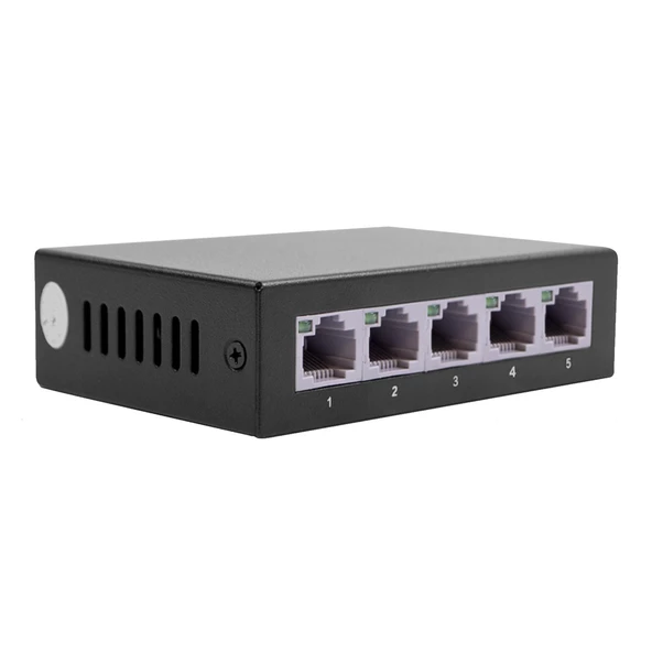CNET CSH-500 Ethernet Switch Hub 5 Port 10/100 Mbps ürün görseli 1