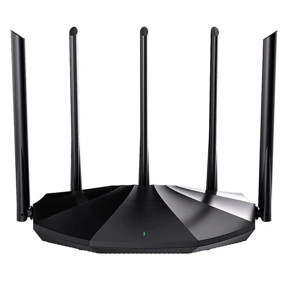 TENDA RX2 PRO DUAL BAND GIGABIT 5 ANTENLİ 1600 MBPS 4 PORT ACCESS POINT ROUTER ürün görseli 1
