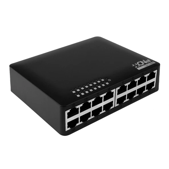 CNET CSH-1600E Ethernet Switch Hub 16 Port 10/100 Mbps ürün görseli 1