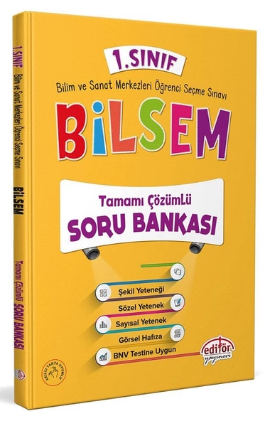 Editör 1.Sınıf Bilsem Hazırlık Kitapları Seti - Resim 5