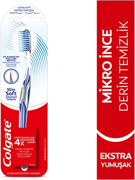 Colgate Mikro Ince Advanced Diş Fırçası Manuel Diş Fırçası ürün görseli 1