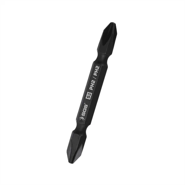 SGS ÇİFT YÖNLÜ BİTS UÇ PH2/PH2 X 65mm (10 ADET) ürün görseli 1
