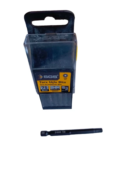 SGS TORX UÇLU BİTS S2 T30 75mm (10 ADET) - Resim 2