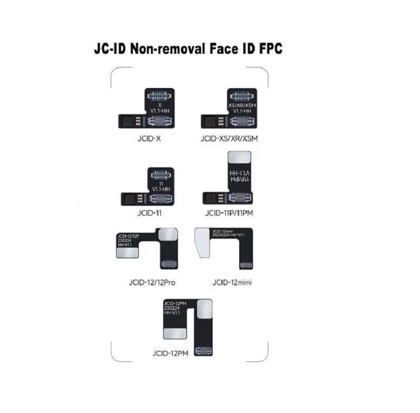 JCID İphone 12, 12 Pro Face ID Non-Removal Repair FPC Flex (iphone12P) ürün görseli 1