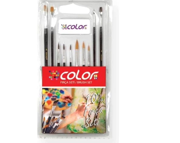 101788 Colorbank Fırca Setı 10'lu (24*4)*96 ürün görseli 1