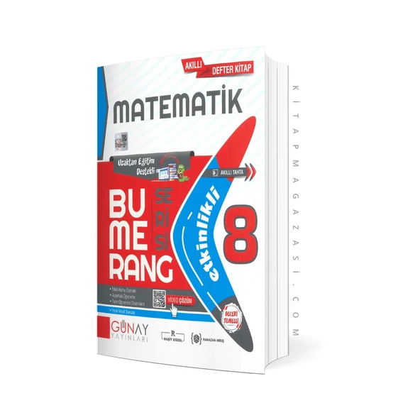 Günay 8. Sınıf Matematik Bumerang ürün görseli 1