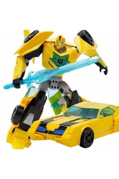 Oyuncak Bumblebee Oyuncak Metal Gövde Robot Olan Araba Transformer Robot Dönüşebilen Oyuncak Robot ürün görseli 1