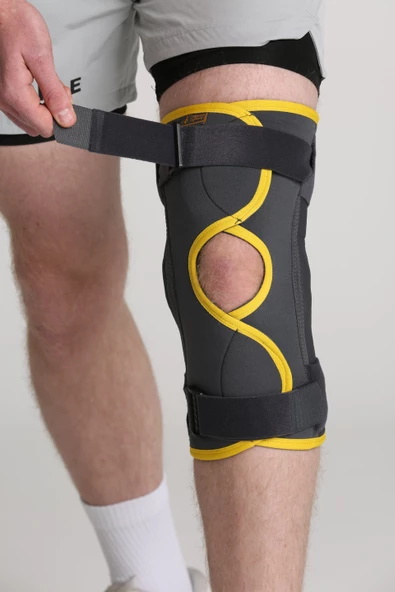 MORSA CYBERG® Önü Açılabilen Menteşli Neopren Dizlik ürün görseli 1
