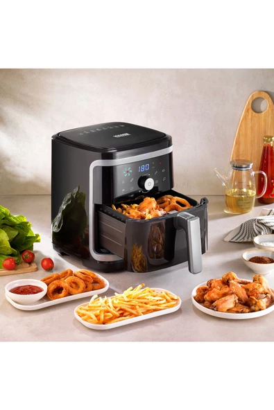 Schafer Thermochef XL Yağsız Fritöz Airfryer, 5 Litre Kapasite ürün görseli 1