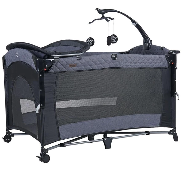 Prego 8040 Miami Premium Oyun Parkı Füme 70X120 cm ürün görseli 1
