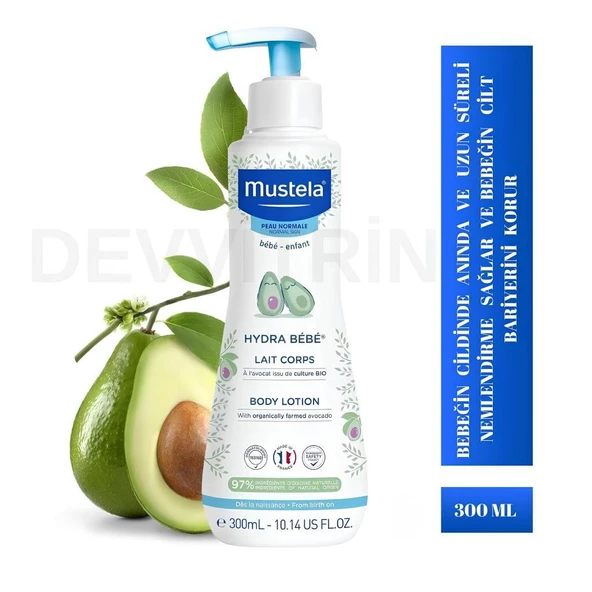 Mustela Hydra Bebe Body Lotion Vücut Losyonu 300 ml ürün görseli 1