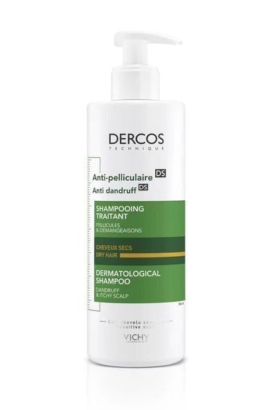 Vichy Dercos Anti-Dandruff Kuru Saçlar için 390 ml Kepek Şampuanı ürün görseli 1