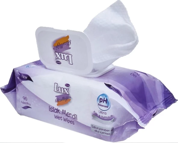 Lux Islak Mendil 90lı ürün görseli 1