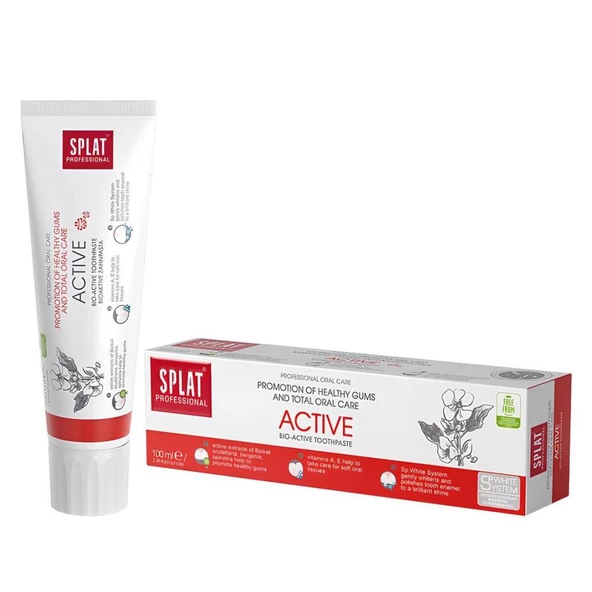 Splat Professional Active Florürlü Diş Macunu 100 ml ürün görseli 1