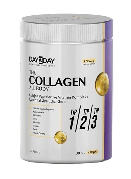 Day2Day The Collagen All Body Takviye Edici Gıda 300 gr ürün görseli 1