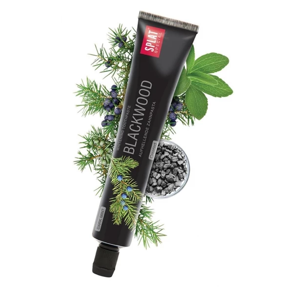 Splat Blackwood Beyazlatıcı Siyah Diş Macunu 75 ml ürün görseli 1