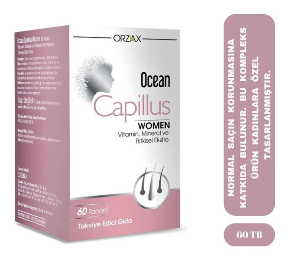 Ocean Capillus Women 60 Tablet ürün görseli 1