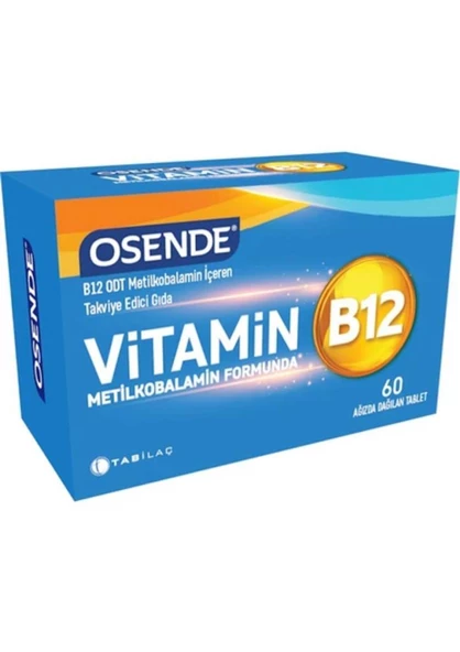 Osende Vitamin B12 60 Tablet ürün görseli 1