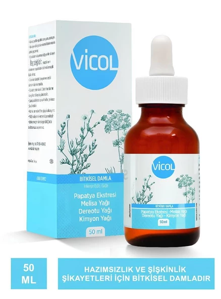 Vicol Bitkisel Damla 50 ml ürün görseli 1