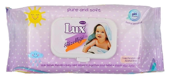 Lux Islak Mendil Bebe 56lı ürün görseli 1