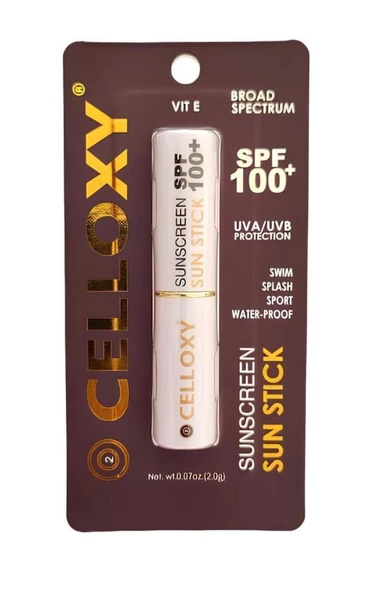 Celloxy Waterproof Sunscreen Stick SPF 100+ 2 Gr ürün görseli 1