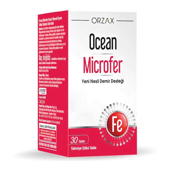 Ocean Microfer 30 Tablet ürün görseli 1