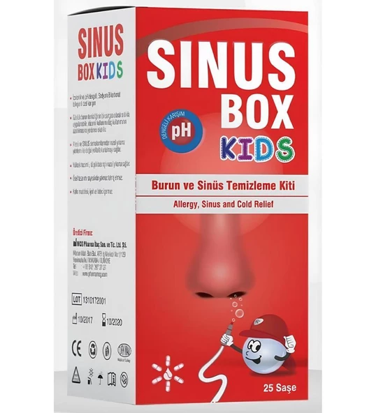 Sinusbox Kids Burun Temizleme Kiti ürün görseli 1