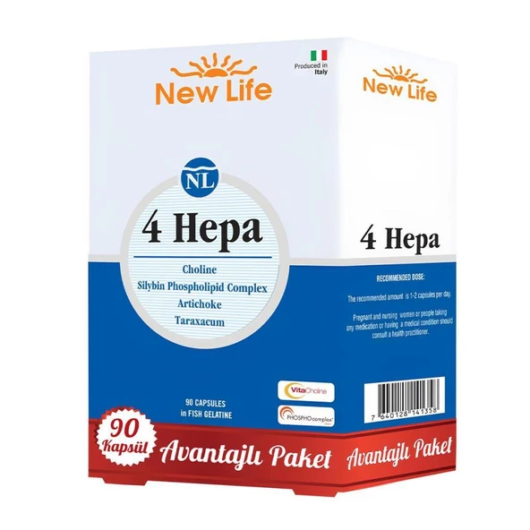 NewLife 4 Hepa 90 Kapsül ürün görseli 1