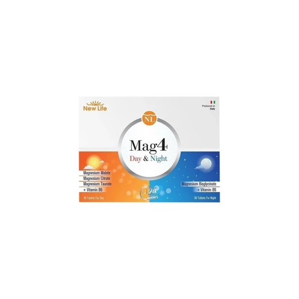 New Life Mag4 Day Night 30+30 Tablet ürün görseli 1