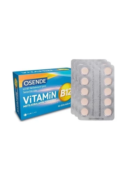 Osende Vitamin B12 30 Tablet ürün görseli 1