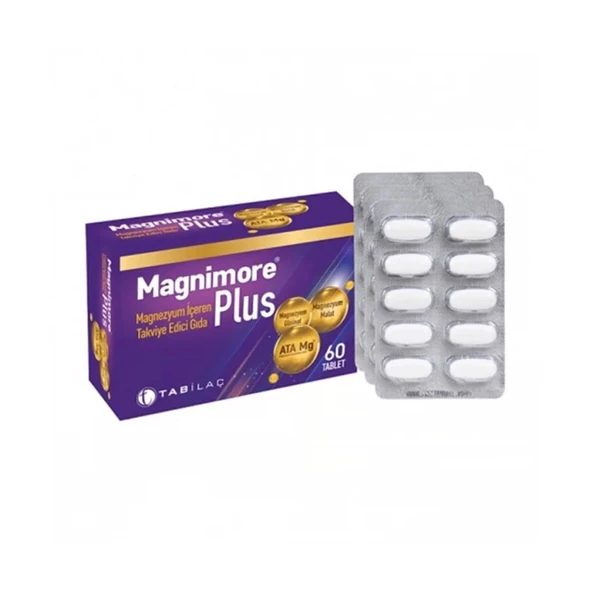 Magnimore Plus 60 Tablet ürün görseli 1