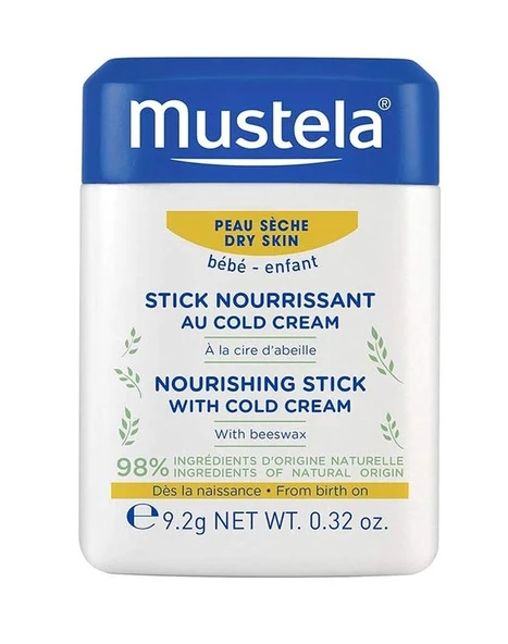 Mustela Cold Cream İçeren Besleyici Stick 9.2 gr ürün görseli 1