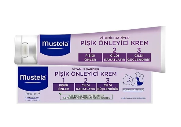 Mustela Vitamin Barrier Pişik Önleyici Krem 100 ml ürün görseli 1
