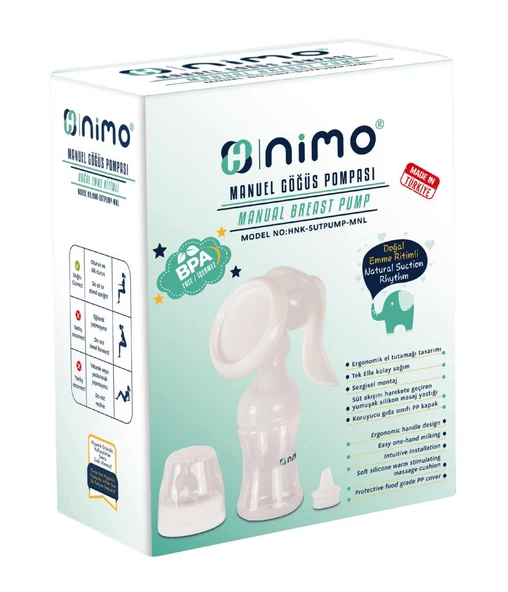 Nimo HNK-SUTPUMP-MNL  Manuel Göğüs Pompası ürün görseli 1