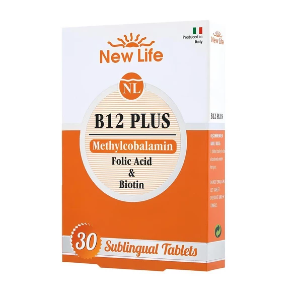 New Life B12 Plus Dilaltı 30 Tablet ürün görseli 1