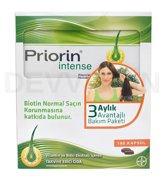 Priorin Intense 60 + 120 Saç Dökülmesini Önleyici Kapsül ürün görseli 1