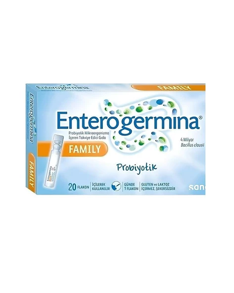 Enterogermina Family 5 ml x 20 Flakon ürün görseli 1