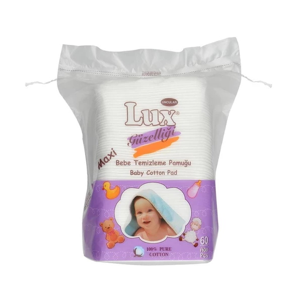 Lux Maxi Bebek Temizleme Pamuğu 60 lı ürün görseli 1