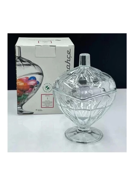 Paşabahçe 98585 Glory Cam Şekerlik 14.85x11.1 cm ürün görseli 1