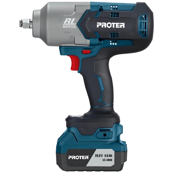 Proter PST 1532 WS Kömürsüz Darbeli Şarjlı Somun Sökme 20V 4Ah 1/2' 1700 N.m ürün görseli 1