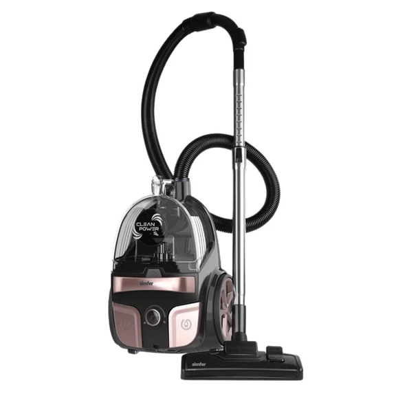 Toz Torbasız Yatay Süpürge Clean Power S4 Rosegold SK-6301 ürün görseli 1