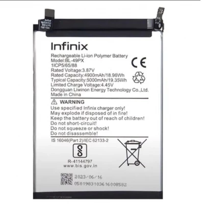 İnfinix Zero 30 5g Pil Batarya 5000 mAh ürün görseli 1