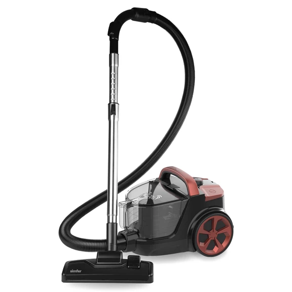 Toz Torbasız Yatay Süpürge Clean Power S4 Kırmızı SK-6302 ürün görseli 1