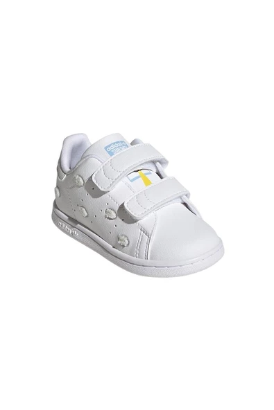 adidas STAN SMITH CF I Bebek   Sneaker IF7034 - Resim 6