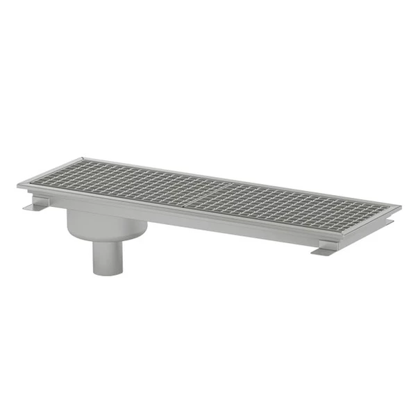 Vital L4 Alttan Çıkışlı Kenardan Sifonlu Yer Izgarası 1650x400 ürün görseli 1