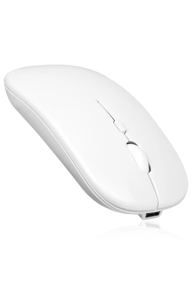 BGZ STORE   Kablosuz Bluetooth Şarjlı 2.4Ghz Mouse Tablet Telefon Pc Uyumlu- Sessiz Tıklama ürün görseli 1