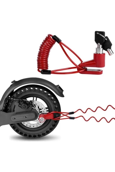 UmoTech   Yüksek Güvenlikli Bisiklet Scooter Motosiklet Kilidi Hırsızlığa Karşı Etkili Koruma Sağlam Dayanıklı ürün görseli 1