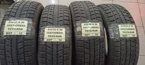 235/55 R 20 102 T OBGS5 TOYO M+S-KAR LASTİĞİ-(4 ADET TAKIM HALİNDE SATIŞ)ÜRETİM TARİHİ:2012  2355520 ürün görseli 1