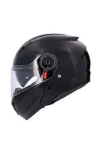 Flip Up 4123 SH-508sv TRITON MONOCLOUR (Güneş Gözlüklü) Motosiklet Kaskı Mat Black L ürün görseli 1